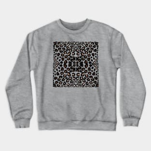 cheetah pattern Crewneck Sweatshirt